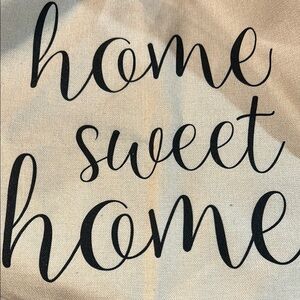Home Sweet Home pillow cover